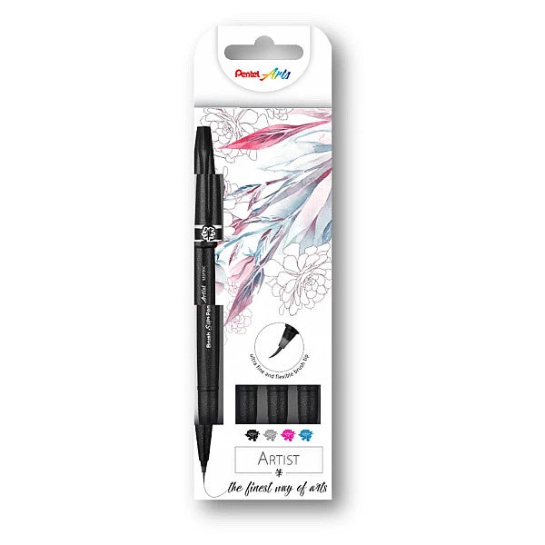 Pentel Brush Sign Pen Artist – sada